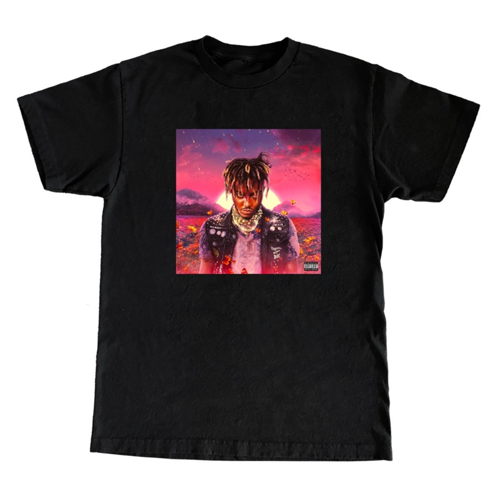 Juice Wrld Legends Never Die Album Tee Black🥤🌎